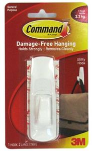 Stationery: Command Adhesive Hooks - Larg