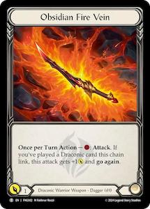 Obsidian Fire Vein [FNG002] (The Hunted Fang Blitz Deck)