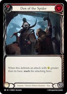 Flesh And Blood: Den of the Spider (Red) [WOD016] (The Hunted Arakni, Web of Deceit Blitz Deck)