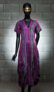 LD & C Painted Linen Dress