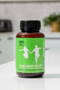Athlete Deer Velvet: Pure Deer Antler Velvet - 120 Capsules