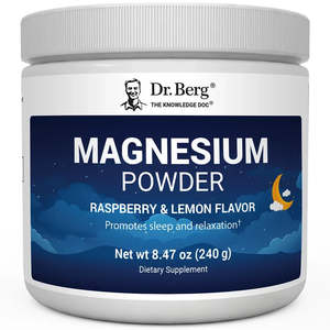 Products: Magnesium Powder Drink Raspberry Lemon Flavor
