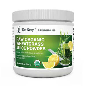 Products: Raw Wheatgrass Juice Powder Lemon