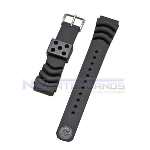 Seiko 22mm Divers Silicon strap - NZ Watchbands