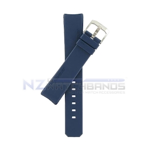 TAG 2000 series blue rubber strap - NZ Watchbands