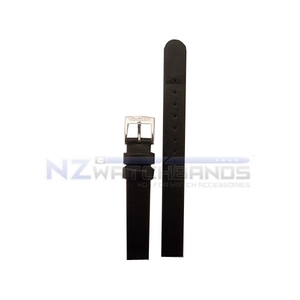 Products: Mondaine 12mm black leather strap - NZ Watchbands