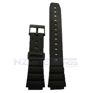 Products: 70610304 Casio 17mm black rubber strap - NZ Watchbands