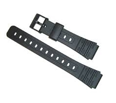 Products: 71604816 Casio 18mm black rubber strap - NZ Watchbands