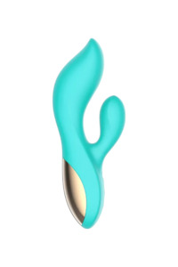 Amore – Rabbit Clitoral Vibrator Aqua O-MY