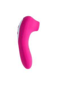 Share Satisfaction – Astra Suction Vibrator Pink O-MY