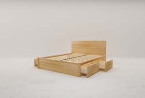 King Frame: Norwish King Flexi-Slat Storage Bed Frame