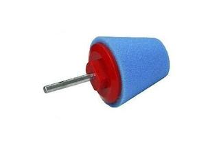 Bazowa Home Polishing Buffing Pads: Cone Buffing Pads Blue