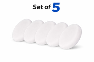 Cutting Polishing Pad Open Cell Foam 150 x 30 mm Set Of 5