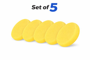 Bazowa Home Polishing Buffing Pads: Medium Polishing Open Cell Foam Pad 150 x 30mm Set Of 5
