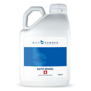 Auto-Wheel pH Adjusted Reactive Wheel Cleaner For Alloy, Aluminium and Steel Wheels. 5L