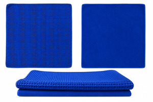 Bilt Hamber Premium Glass Cleaning Towel Set – Waffle Weave & Suede Microfibre (4 Pack)