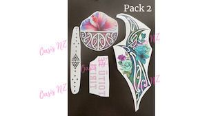 Temporary Kirituhi Tattoo Packs
