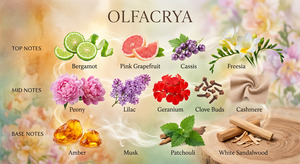 Fragrance Example: Mauve similar to (Peony Blush and Suede)