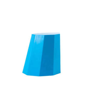 SECONDS Boat Blue Mini Arnoldino Stool - Designed by Martino Gamper