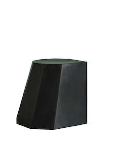 Kids: SECONDS Black Mini Arnoldino Stool - Designed by Martino Gamper