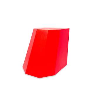 SECONDS Red Mini Arnoldino Stool - Designed by Martino Gamper