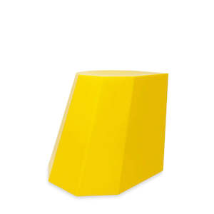 Kids: SECONDS Yellow Mini Arnoldino Stool - Designed by Martino Gamper