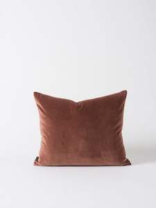 Cushions: Cotton Velvet Cushion - Citta
