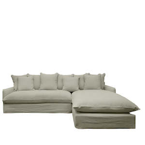 LOTUS SLIPCOVER 2.5 SEAT RH MODULAR + LH CHAISE or RH CHAISE