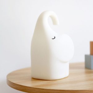 DESIGNSTUFF - Elephant Night Lamp, White