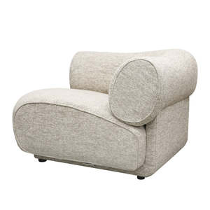 Furniture: BAY MODULAR CORNER SOFA - Taupe (Corner piece only)