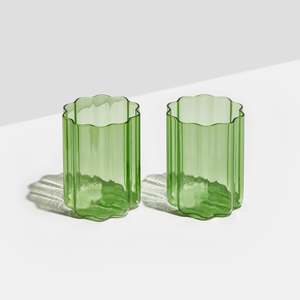 Glassware: Fazeek - set of 2 Wave Glasses