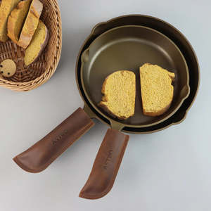 Kitchen: Gold Cast Iron Luxe Skillet