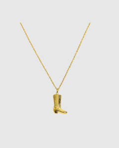 All: COWBOY BOOT NECKLACE