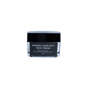 Mamaku Dewlight Face Cream With Niacinamide, NZ Green Tea & Mamaku Extract