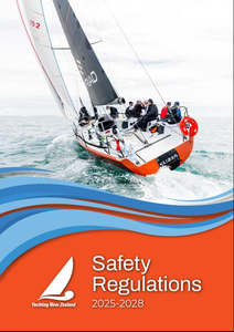 Books Charts: YACHTING NEW ZEALAND SAFETY REGULATIONS OF SAILING 2025 - 2028