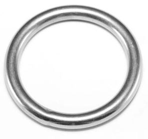 Stainless Hardware: Stainless Round Ring 6x25mm