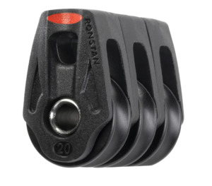 Blocks Ball Bearing: Ronstan 20mm Orbit Lashing Triple - RF25309