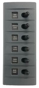 Electrical: Connex Switch Panel 6-Way BackLit Waterproof