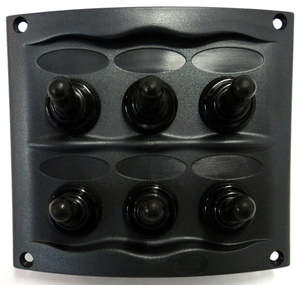 Electrical: Switch Panel 6 Way BEP