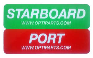 General Hardware: Starboard and Port Stickers