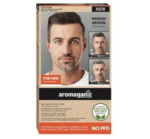 Aromaganic: Aromaganic Hair Dye 4.0N Men’s Medium Brown – Natural