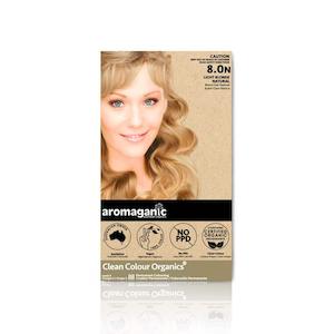 Aromaganic Hair Dye 8.0N Light Blonde – Natural