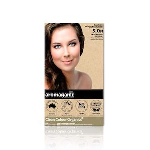 Aromaganic: Aromaganic Hair Dye 5.0N Light Brown – Natural