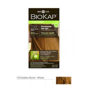 Biokap: BioKap Nutricolor Delicato Permanent Hair Dye - 7.33 - Golden Blond Wheat