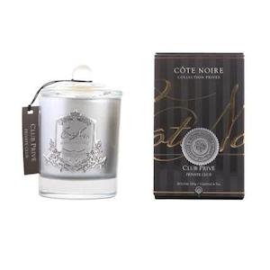Cote Noire: Cote Noire 185g Soy Blend Candle - Private Club - Silver - GMS18525