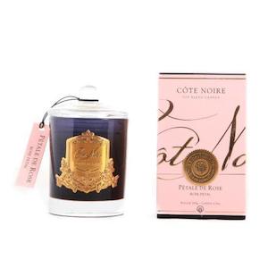 Cote Noire: Cote Noire Soy Blend Candle 185g - Rose Petal Gold - GML18507