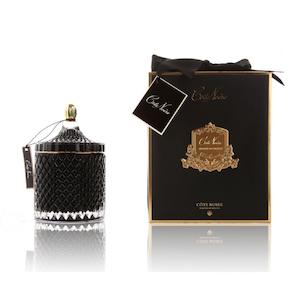 Cote Noire: Cote Noire Grand Black Art Deco Candle - French Morning Tea - GML45008