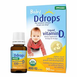 Ddrops Liquid Organic Vitamin D3 400 IU 25ml