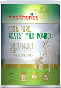 Healtheries: Healtheries Goat Milk Powder 450g