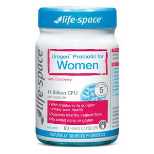 Life Space: Life Space Urogen Probiotic for Women 60 Capsules